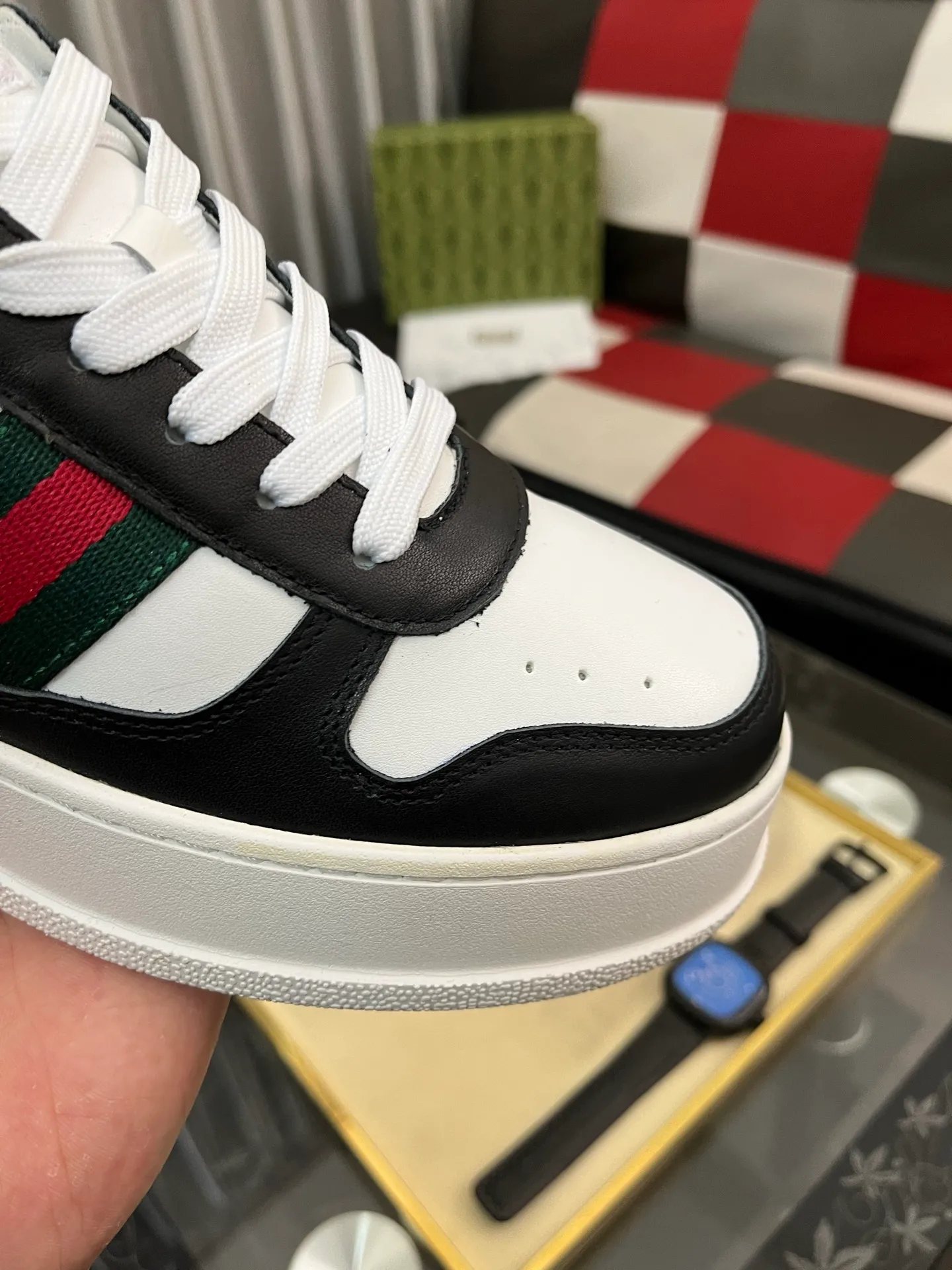 Men's Men's Shoes💰: 380⌚️⌚️[GUCCI] Gucci men's latest white shoe series casual shoes! The official website is built 1:1. Upper: Made of imported cowhide, with electric embroidery ➕Inner lining: Made of high-quality first-layer pigskin, soft and comfortable. Picky material selection and exquisite workmanship give you the best enjoyment. Size: 38-444️⃣Colors available
